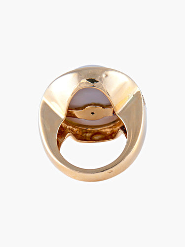 Bague 50 Bague Perle Mabé 58 Facettes