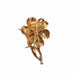 Broche Broche Fleur de Diamants en or jaune 58 Facettes CAE-BRCH-YG-D