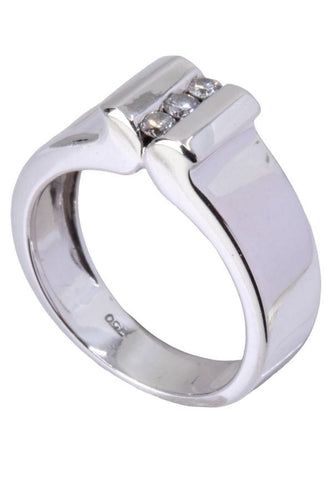 Bague 51 BAGUE TRILOGIE DIAMANTS 58 Facettes 075481