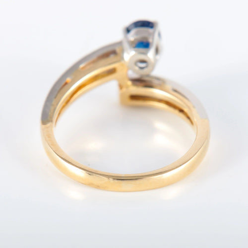 Bague 51 Bague saphir et diamants 58 Facettes