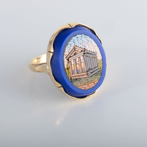 Boucles d'oreilles Parure Micro-mosaïque 58 Facettes 337.57