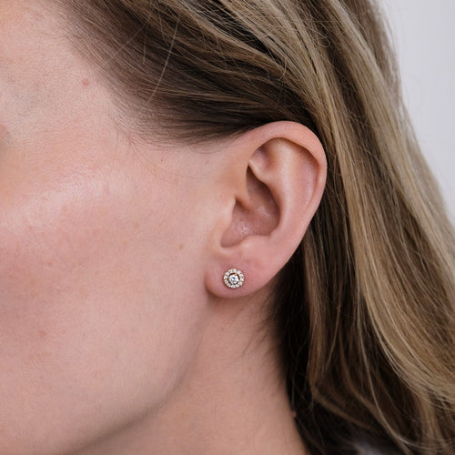 Boucles d'oreilles Boucles d'oreilles en Or jaune & diamants 58 Facettes