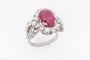 Bague 55 Bague rubis et diamant 58 Facettes
