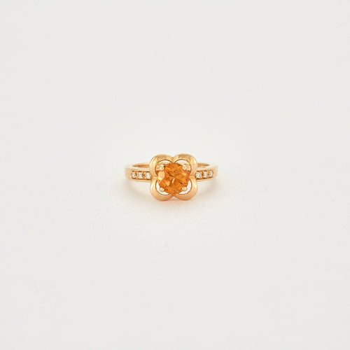 Bague 47 MAUBOUSSIN- Bague Chance of Love Citrine 58 Facettes
