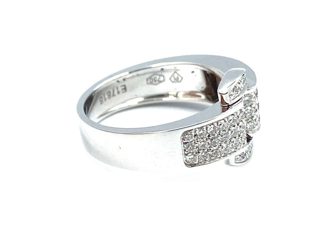 Bague 57 PIAGET - bague, saphir rose et diamants 58 Facettes