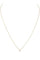 Collier COLLIER DIAMANT PRISONNIER 0.20 CARAT 58 Facettes 054931
