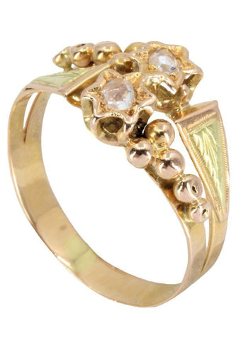 Bague BAGUE DIAMANTS NAPOLÉON III 58 Facettes 051141