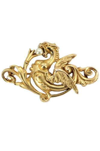 Broche BROCHE ANCIENNE CHIMÈRE 58 Facettes 053361