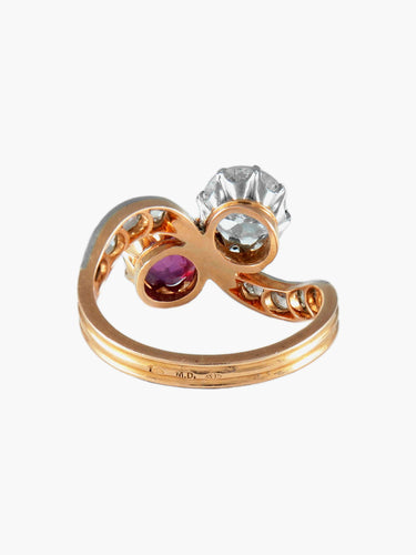 Bague Bague Toi & Moi 58 Facettes 1460