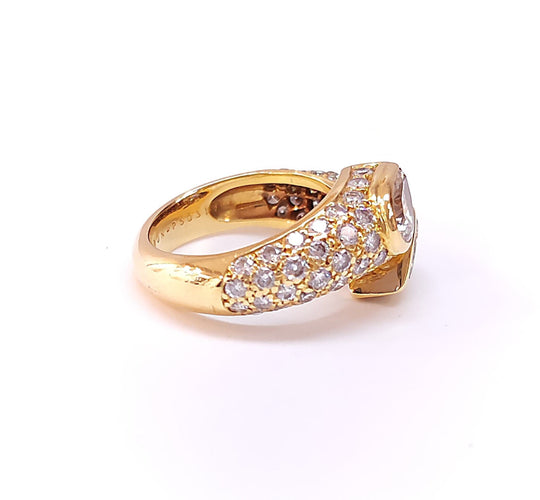 Bague 48 Boucheron - bague diamants ‘’Toi et Moi’’ 58 Facettes RA-253/7