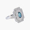 Bague 51 Bague Saphir et Diamants 58 Facettes