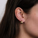 Boucles d'oreilles Boucles d'oreilles en Or tricolore 58 Facettes