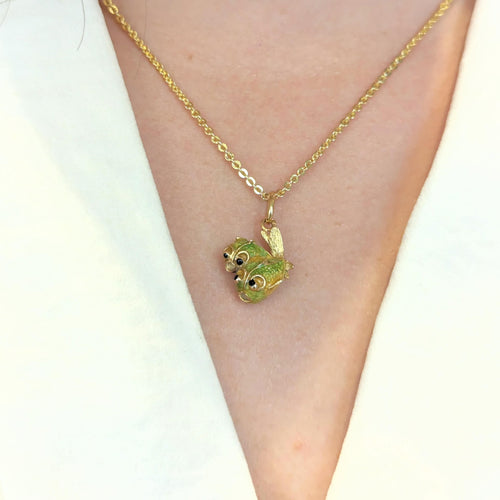 Pendentif Pendentif Poissons Or jaune 58 Facettes 27215