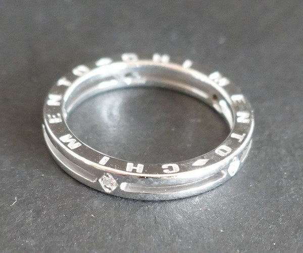 Bague 54.5 Chimento - alliance, Diamants, Or Blanc 58 Facettes