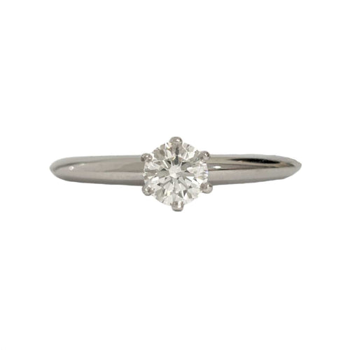 Bague 52 TIFFANY & CO - Bague Solitaire Diamant 0,32ct 58 Facettes 1-1404/2
