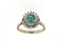 Bague Bague Marguerite Emeraude 58 Facettes 5792t