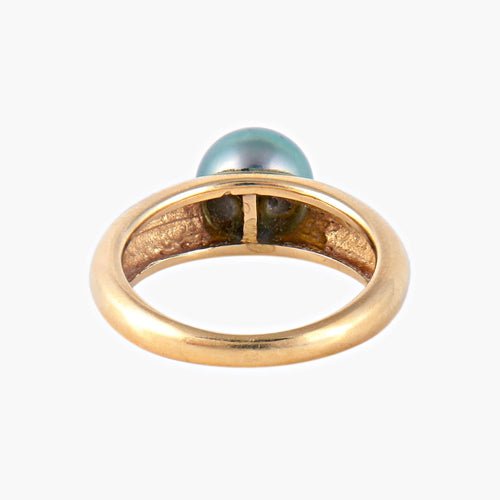 Bague 53 Bague Perle de Tahiti 58 Facettes