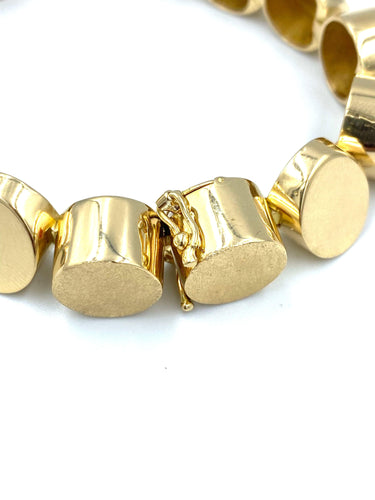 Bracelet Bracelet moderniste or jaune 58 Facettes