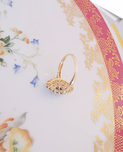 Bague Bague Marquise Saphir Diamants 58 Facettes AA 1512