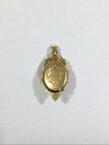 Pendentif Savard - Médaillon Photo Or Et Perles Napoléon III 58 Facettes 949564