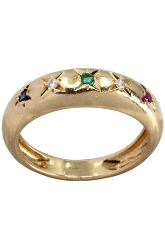 Bague 51 Bague jonc Tutti Frutti 58 Facettes 079381