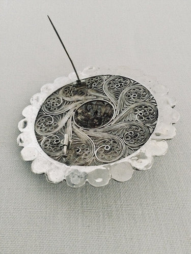 Broche Broche orientaliste Argent 58 Facettes