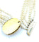 Collier Collier or jaune, perles, corail et diamants 58 Facettes