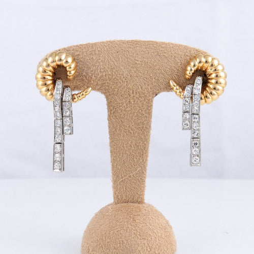 Boucles d'oreilles Boucles d'oreilles Coquillage Diamants 58 Facettes