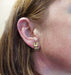 Boucles d'oreilles Boucles d'oreilles clips, saphirs, rubis 58 Facettes 063451