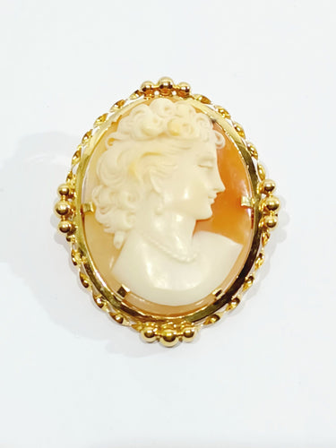 Pendentif Pendentif Broche Camée Coquillage 58 Facettes 3114/1