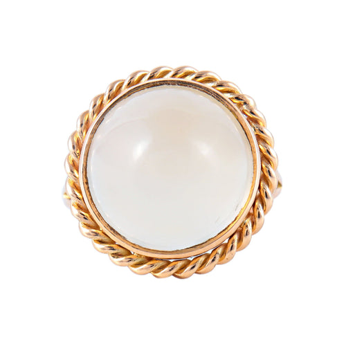 Bague 48 Bague Pierre de lune 58 Facettes