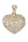 Pendentif PENDENTIF CŒUR DIAMANTS 58 Facettes 067121