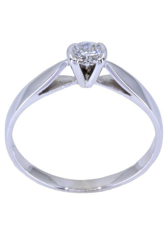 Bague SOLITAIRE DIAMANT 0.15 CARAT 58 Facettes 064631