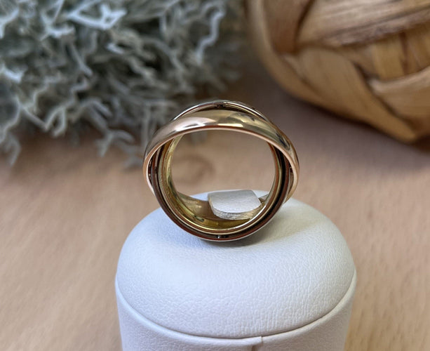 Bague Bague Cartier Trinity Trois Ors entrelacés 58 Facettes 20400000406/U