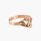 Bague 59 Bague Duo de Fleurs 58 Facettes