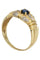 Bague 54 BAGUE MODERNE SAPHIR ET DIAMANTS 58 Facettes 054831