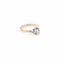 Bague 58 Bague solitaire diamant 0,65 cts platine et or Jaune 18 cts 58 Facettes BD175