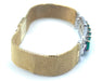 Bracelet Bracelet vintage 2 ors, émeraudes et diamants 58 Facettes