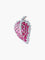 Pendentif Pendentif Feuille, Rubis & Diamants, Or Blanc 58 Facettes