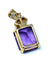 Pendentif Pendentif améthyste diamants 58 Facettes AB176