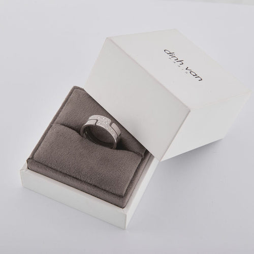 Bague 54 DINH VAN - bague Seventies Diamants 58 Facettes