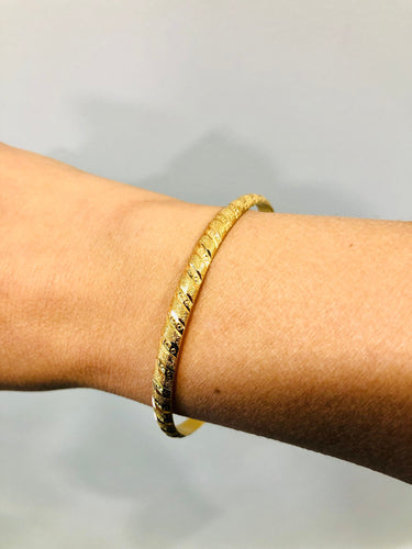 Bracelet Bracelet jonc ciselé 58 Facettes