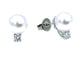 Boucles d'oreilles TIFFANY & Co. Paire de boucles d’oreilles or, perles et diamants 58 Facettes