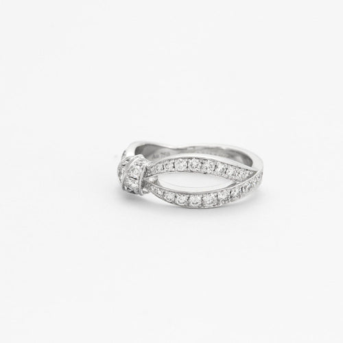 Bague 52 BAGUE CHAUMET LIENS SEDUCTION OR GRIS 58 Facettes