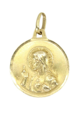 Pendentif MÉDAILLE ANCIENNE SCAPULAIRE 58 Facettes 053051