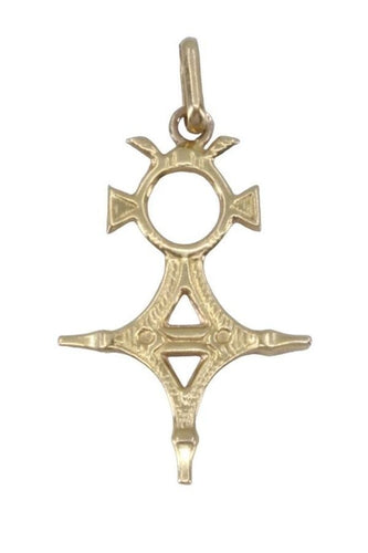 Pendentif PENDENTIF CROIX D'AGADÈS 58 Facettes 067451