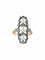 Bague Bague 3 perles 58 Facettes 1444