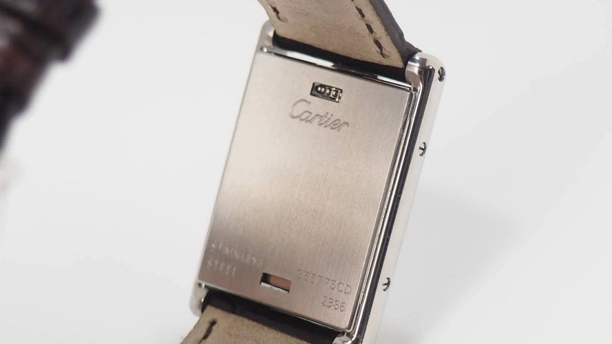 Montre Montre Tank basculante de Cartier 58 Facettes 31910