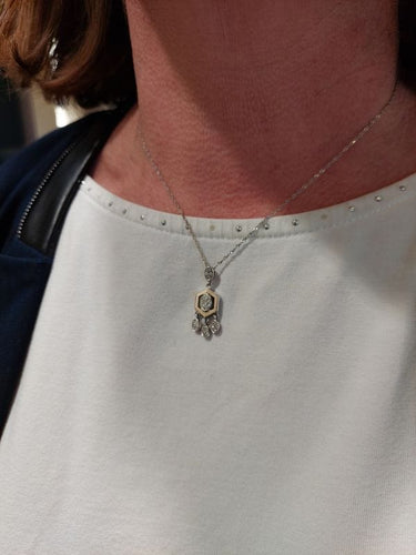 Collier Collier pendant diamant 58 Facettes 063641