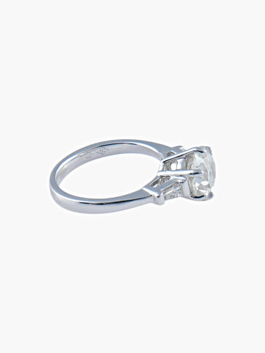 Bague 49 Bague Solitaire Diamants 58 Facettes